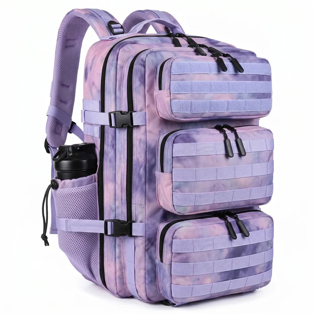 sac à dos tactique 60l pour hommes, sac de sport imperméable pour voyage, randonnée, camping militaire, chasse, survie