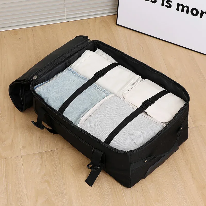 sac à dos à roulettes sac à main sac à dos de voyage étanche avec roues pour hommes sac à dos roulant pour ordinateur portable de voyage d'affaires