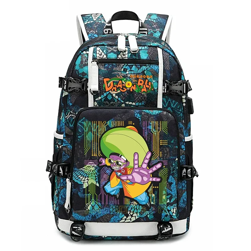 sac à dos imprimé dragon ball z pour étudiants, grande capacité, sac à dos décontracté pour enfants, adolescents, voyages scolaires
