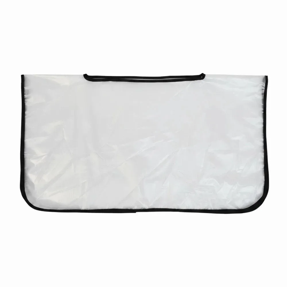housse de sac universelle transparente givrée mate, imperméable, épaisse et pliable, pour la protection quotidienne des sacs à main et des sacs fourre-tout lors de la marche.