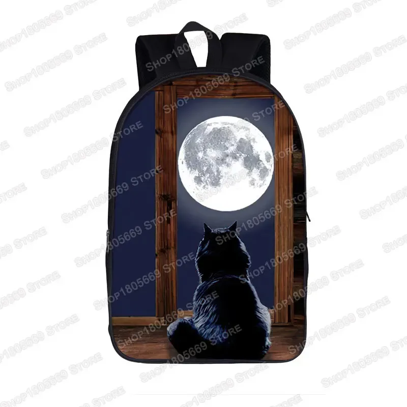 sac à dos licorne chat espace amusant, sac à dos laser chat chat, sac à dos d'école pour enfants et adolescentes, sac à livres pour enfants