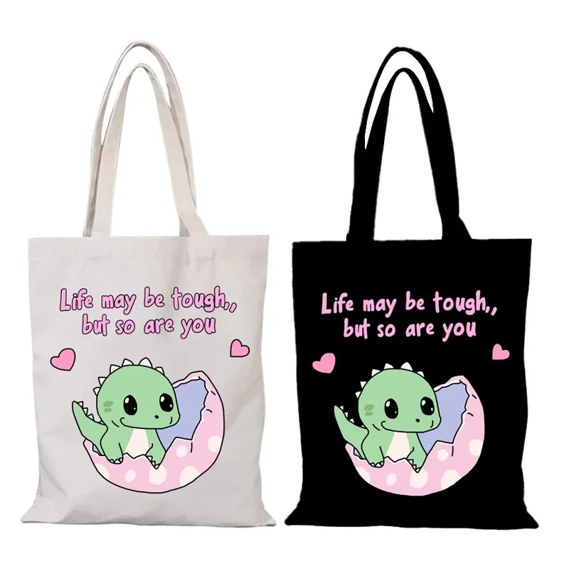 dessin animé toile sac fourre-tout loisirs mignon dame sacs sacs à main femmes sac à provisions eco shopper plage tissu sac à main épaule le nouveau