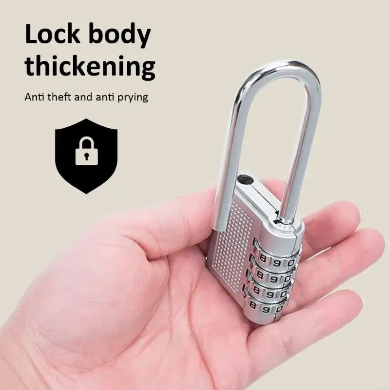 verrouillage à bagages 62ke verrouillage valise à 4 chiffres coussins sécurité small travel lock pour les boîtes à outils