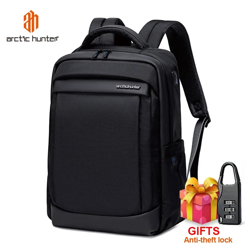 ARCTIC HUNTER-Sac à dos d'affaires étanche pour homme, sac à bagages de voyage extensible, mode 2023, 15.6