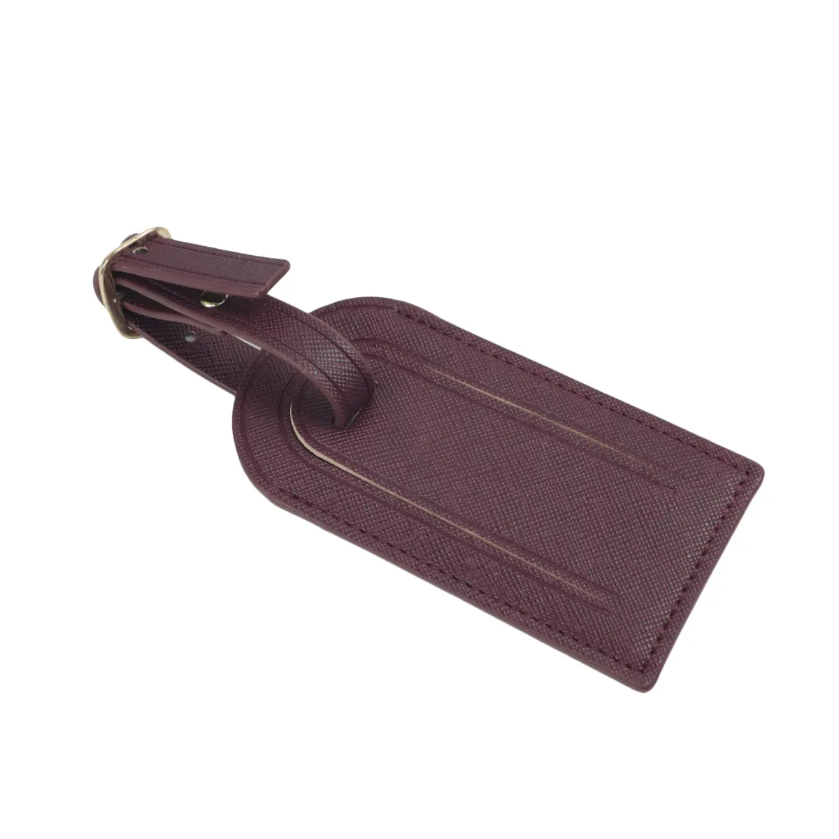 saffiano-couverture de passeport en cuir pu avec nom personnalisé, étiquettes à bagages, porte-passeport, étiquette de valise de voyage, accessoires d'embarquement