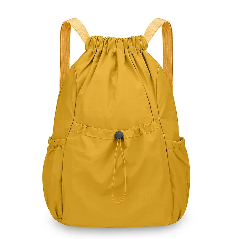 sac à dos léger à cordon de serrage pour hommes et femmes, sac pliable universel de grande capacité pour les déplacements en plein air et les loisirs, сумка