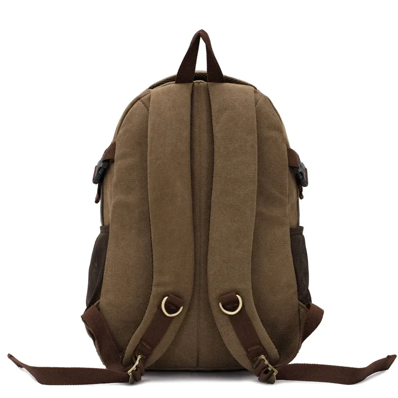 nouveau sac à dos pour homme tendance, sac à dos en toile vintage, sac d'école, sacs de voyage pour homme, grande capacité, sac à dos pour ordinateur portable 14 pouces
