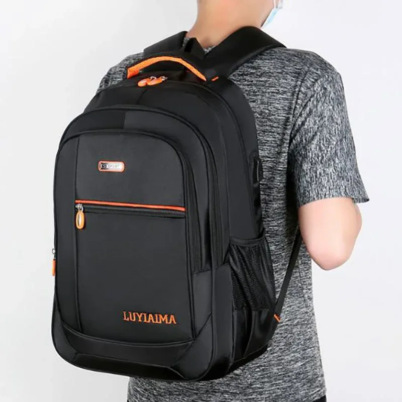 sac à dos étanche grande capacité en oxford unisexe, adapté à l'école, aux voyages, ou au transport d'ordinateur portable, style décontracté, 15 pouces, offre spéciale