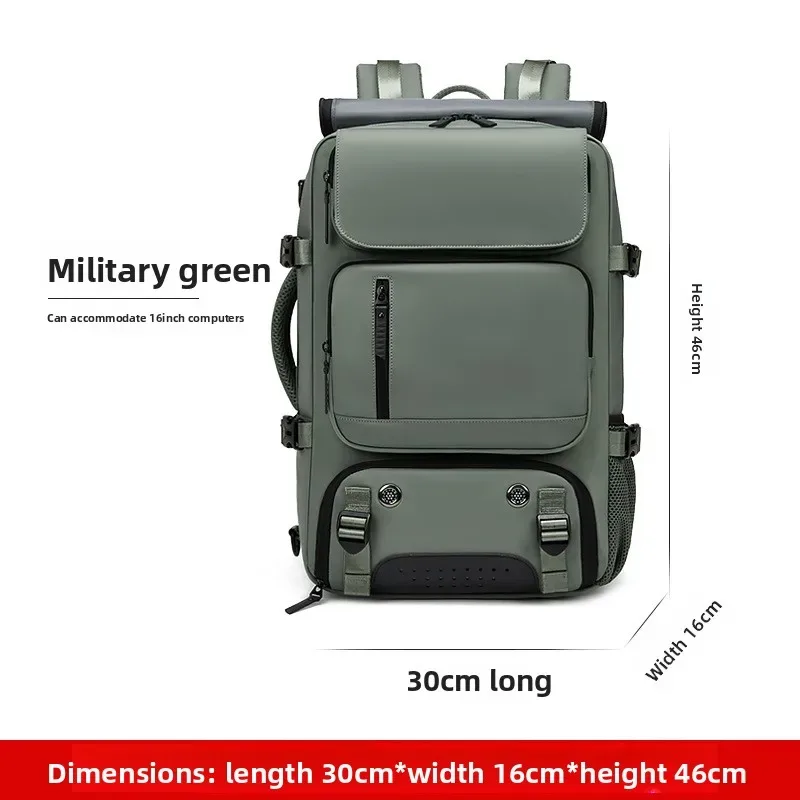 sac à dos de voyage de grande capacité, sac à bagages léger multifonctionnel pour femmes et hommes, sac à main et à bandoulière