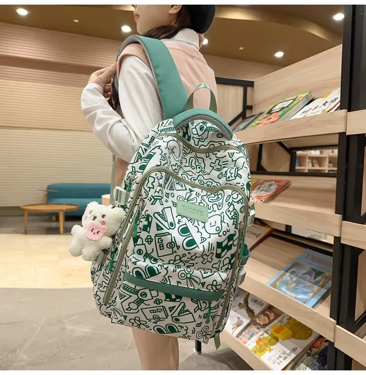 nouveau sac à dos pour femmes, sac de voyage, sac à dos scolaire pour adolescentes, sac à livres, mochila