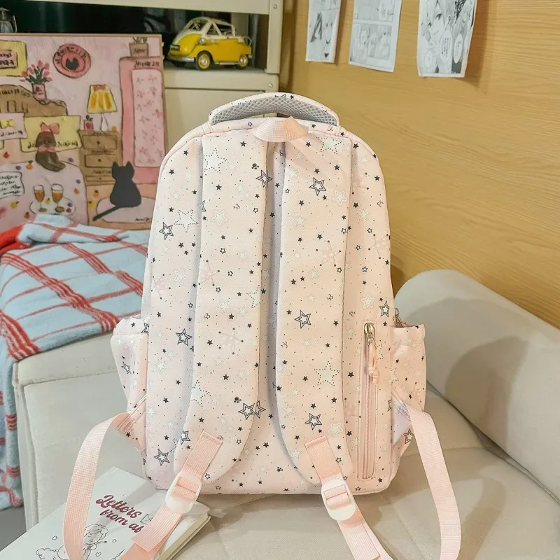 sac à dos d'écolière japonais grande capacité multi-poches pour collégienne, sac à dos transparent style anime ita bag