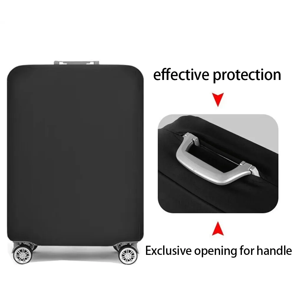 juste de protection pour bagages, peinture à la mode, série 26 lettres, motif de valise, sacs à poussière élastiques, étui, accessoires de voyage, 18-28 po