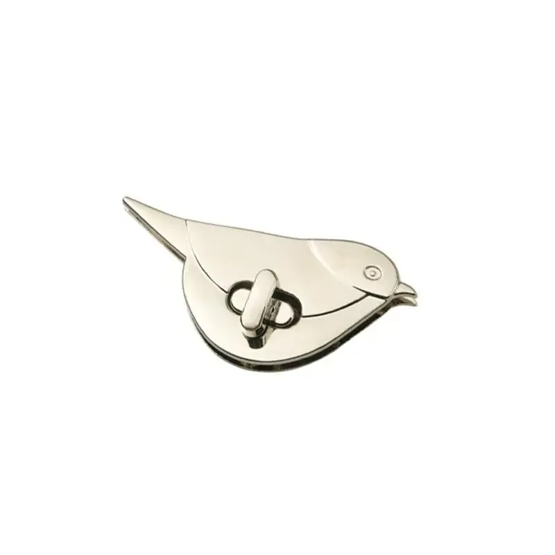 fermoirs en métal motif chat/oiseau pour sacs, pour la fabrication artisanale de sacs à main en cuir, sacs à bandoulière, accessoires de décoration et de quincaillerie