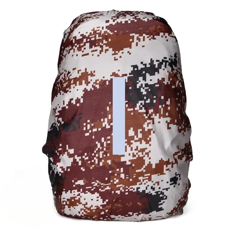 housse de pluie pour sac à dos de randonnée en plein air 20l 35l 45l 60l 70l 80l, housse imperméable pour sac de trekking, housse anti-poussière réfléchissante