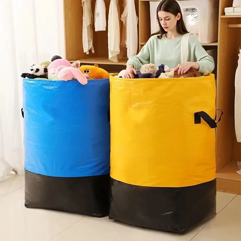 sac tissé imperméable pour la logistique, sac de transport express renforcé, sacs de déménagement grande capacité, sac d'emballage pour la maison