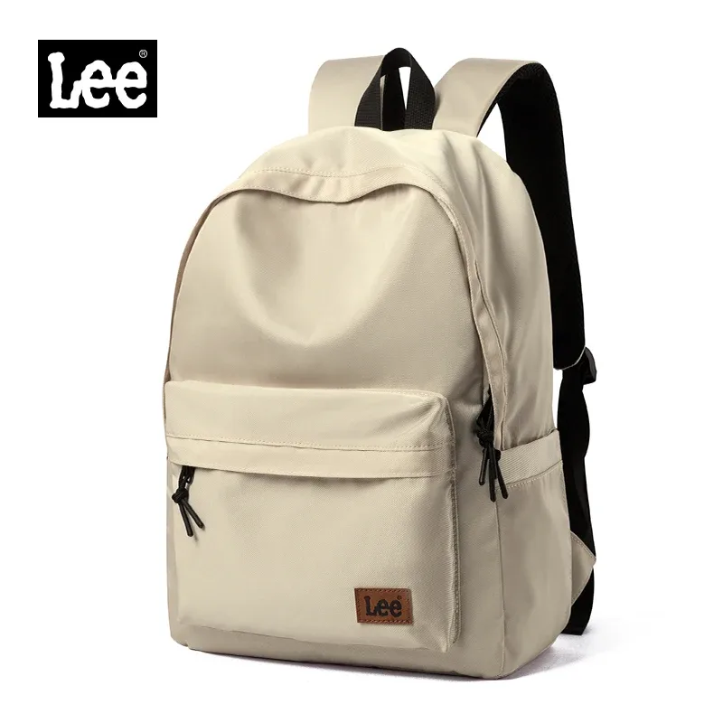 lee classics utilitaire grand sac à dos pour ordinateur portable femme homme blanc noir étanche lycéen collège adolescent livre sac cartable