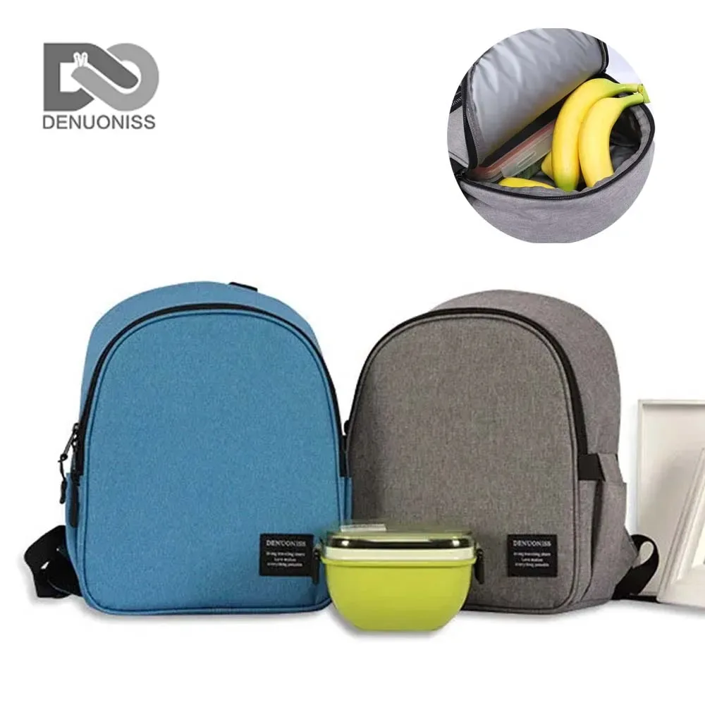 DENUONISS petit sac à dos isotherme thermique Mini sac à dos souple pour tout-petits sac à dos étanche refroidisseur sac isotherme thermique