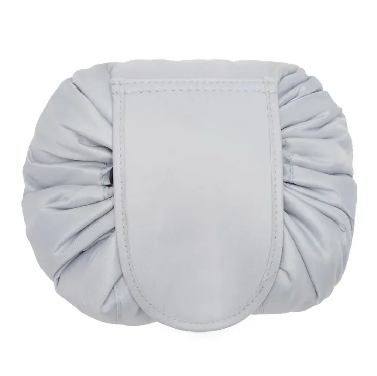 sac à cosmétiques à cordon de serrage pour femmes, sac de rangement de voyage, sac de maquillage, organisateur, pochette de maquillage portable étanche, trousse de toilette et de beauté