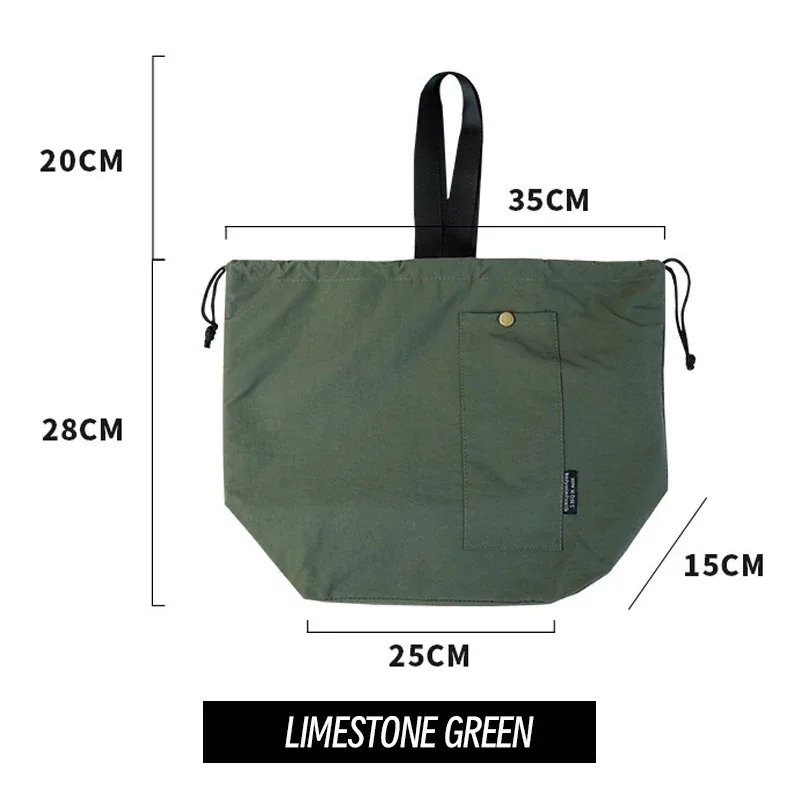 sac à bento de couleur unie, sacs à déjeuner portables, sac de rangement thermique isolé, sac fourre-tout en nylon imperméable de grande capacité, tendance de la mode