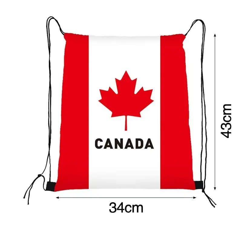 nouveau sac à cordon 2026 pour les fans de football |   sac à dos portable imperméable avec motif imprimé - sac de sport d'extérieur