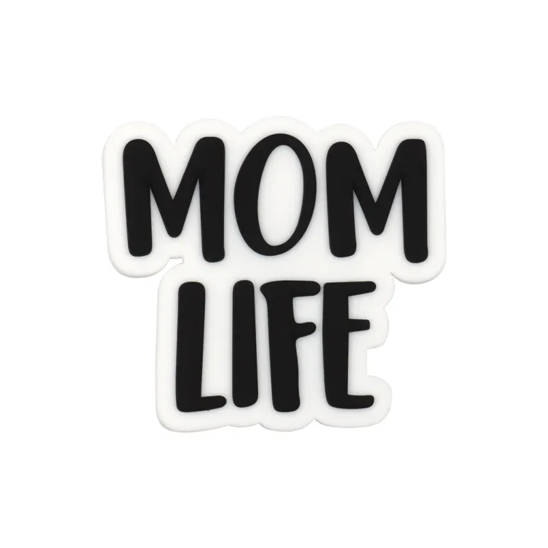 momlife-breloques colorées en pvc pour sac à main pour femme, accessoires de sac à main, sac fourre-tout, décorations de sac à main, style tendance, 1pc