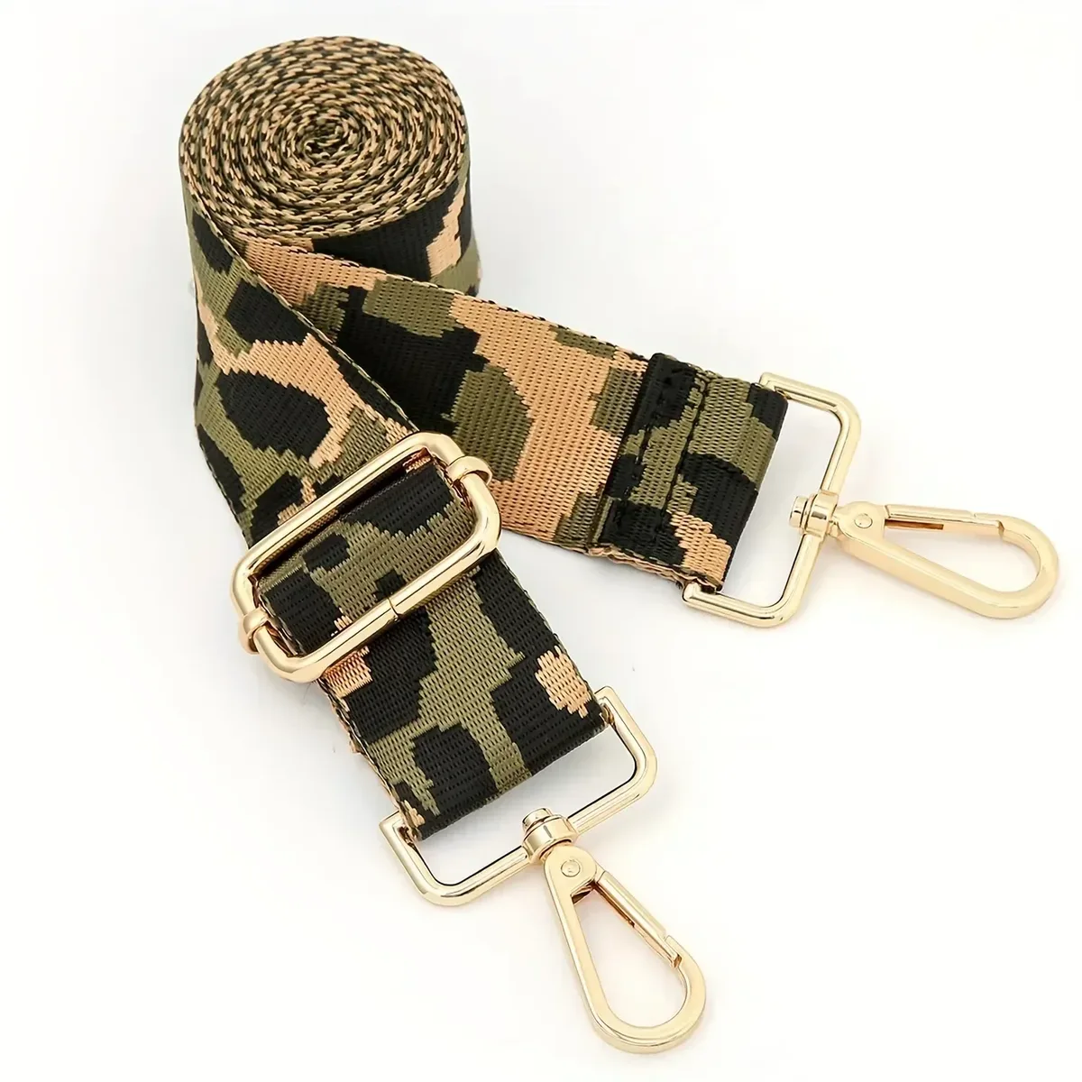 sangle de sac en nylon/coton pour femmes, sangles colorées pour bandoulière, accessoires de sac à bandoulière, ceintures réglables, sangles de sac à main