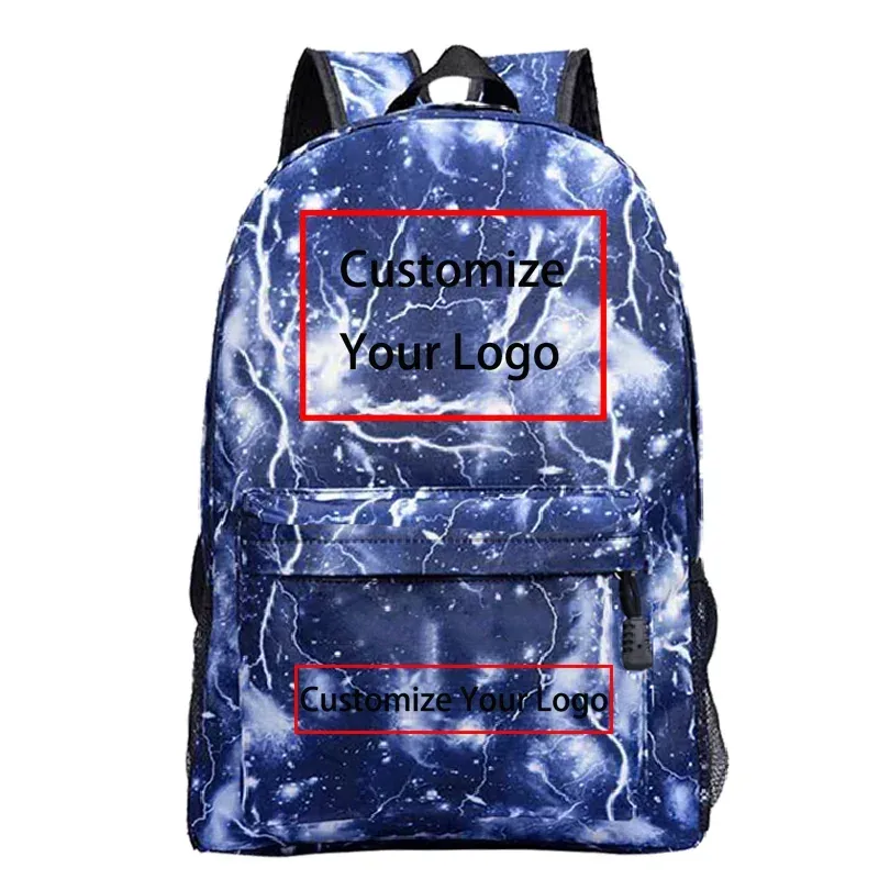 bricolage sac à dos livraison directe client sac à dos logo personnalisé sacs d'école pour garçons filles adolescent sac à dos sac de voyage mochila para mujer