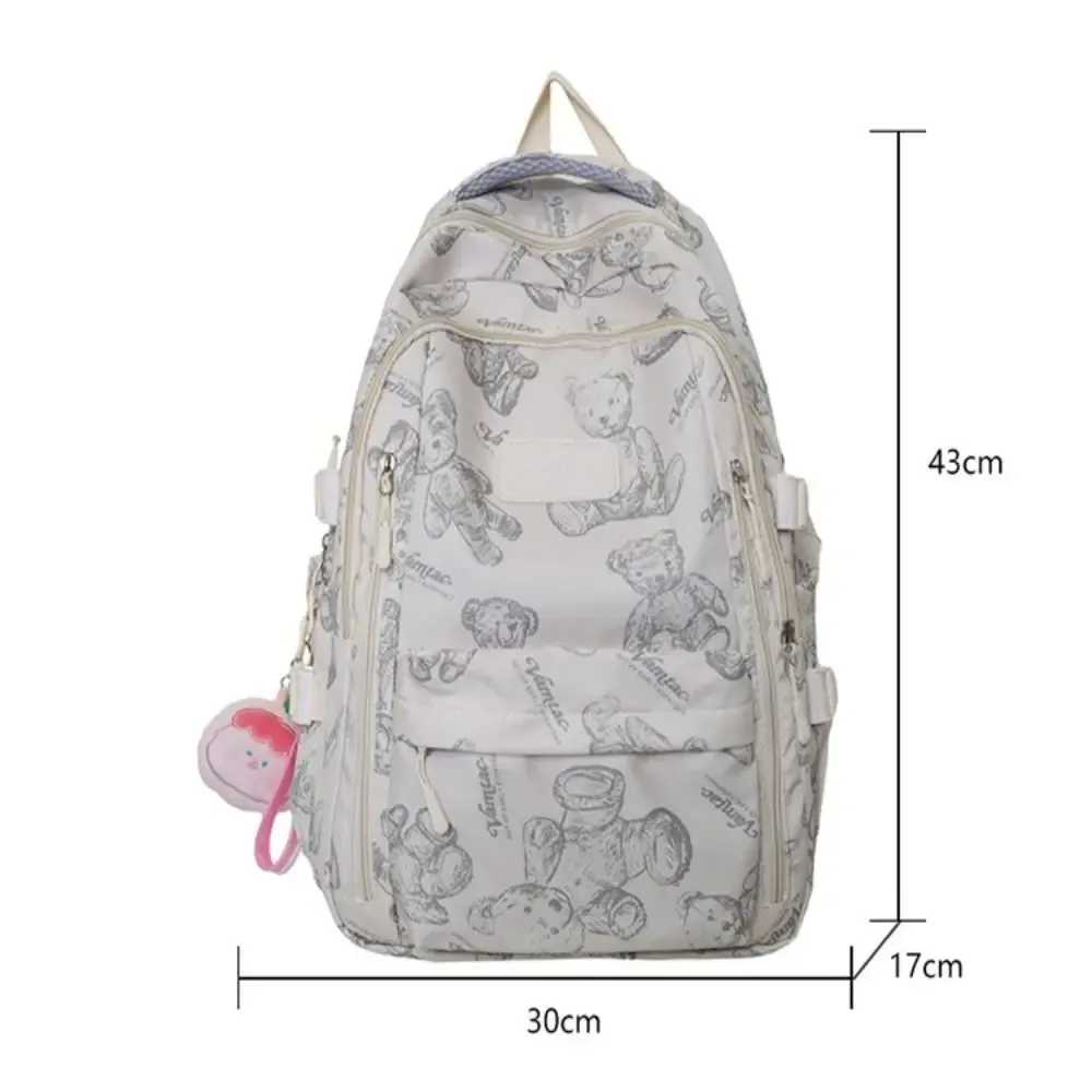 sac à dos mignon de grande capacité en nylon ultra-léger pour étudiants