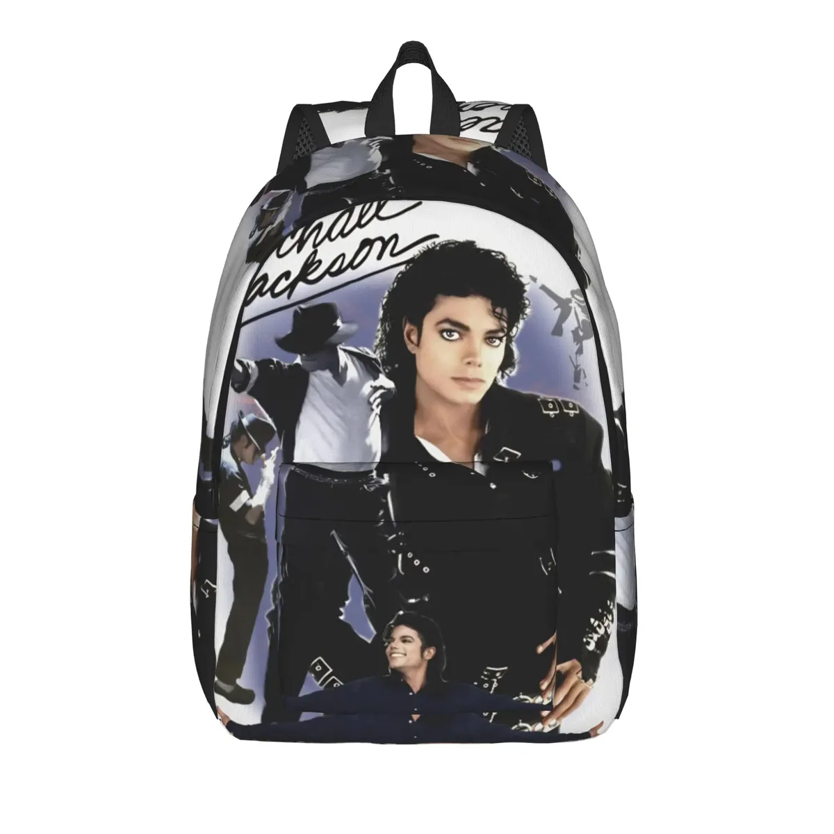 sac à dos michael jacksons musical movie 2026, sac à dos pour lycée et affaires, pour hommes et femmes, sacs en toile pour ordinateur portable