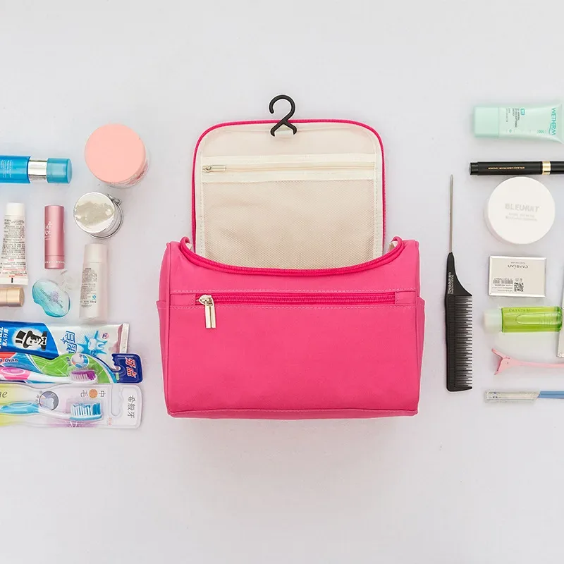 nouvelle trousse de toilette imperméable de grande capacité pour femmes, sacs cosmétiques multifonctionnels de voyage, sac organisateur, trousse de toilette suspendue unisexe