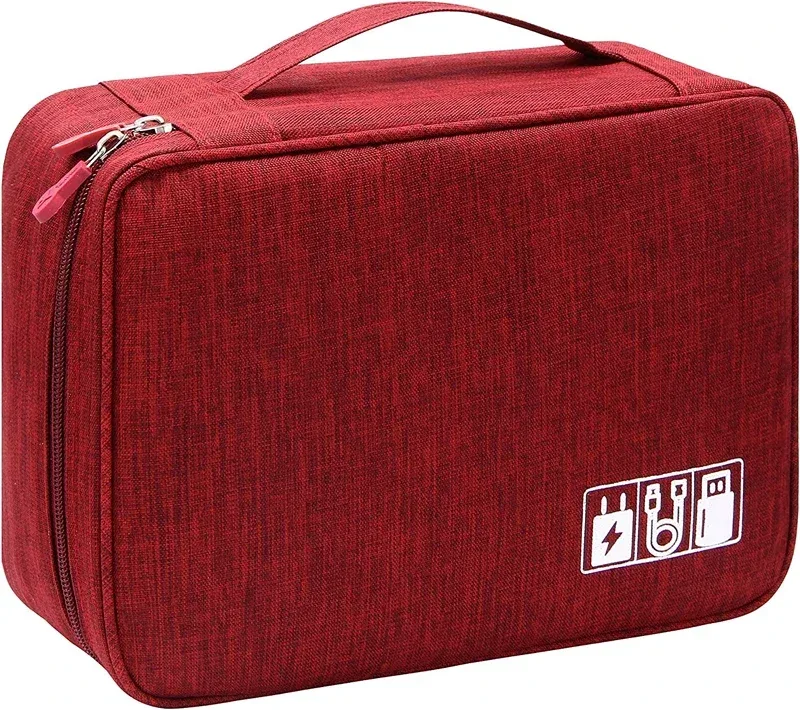 sac de rangement numérique portable, gadget usb, pochette de rangement de câbles étanche, appareils électroniques, accessoires, pack de fournitures