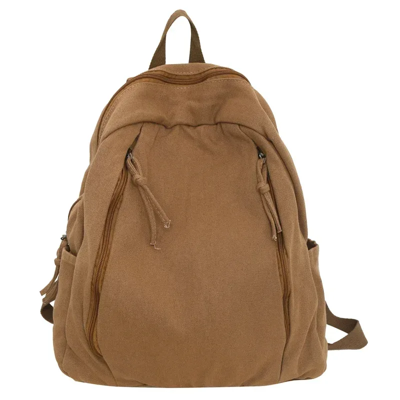 sac à dos en toile cool de style américain pour femmes et garçons, sac à dos universitaire étudiant de grande capacité, sac à livres de voyage unisexe, document solide, 2023