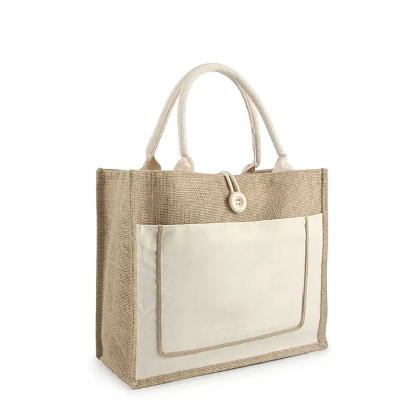 sacs fourre-tout en lin sacs de luxe pour femmes sacs fourre-tout de grande capacité sacs à bandoulière décontractés sacs à provisions de plage frais quotidiens