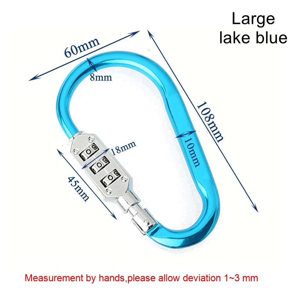 cadenas à code avec cadran à 3 chiffres, serrure à fermeture éclair pour bagages, sac à dos, sac à main, valise, meloutdoor, optimiste, durable
