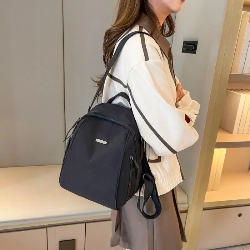 sac à dos coréen tendance de grande capacité, sac léger pour les trajets quotidiens, sac à dos décontracté pour femmes