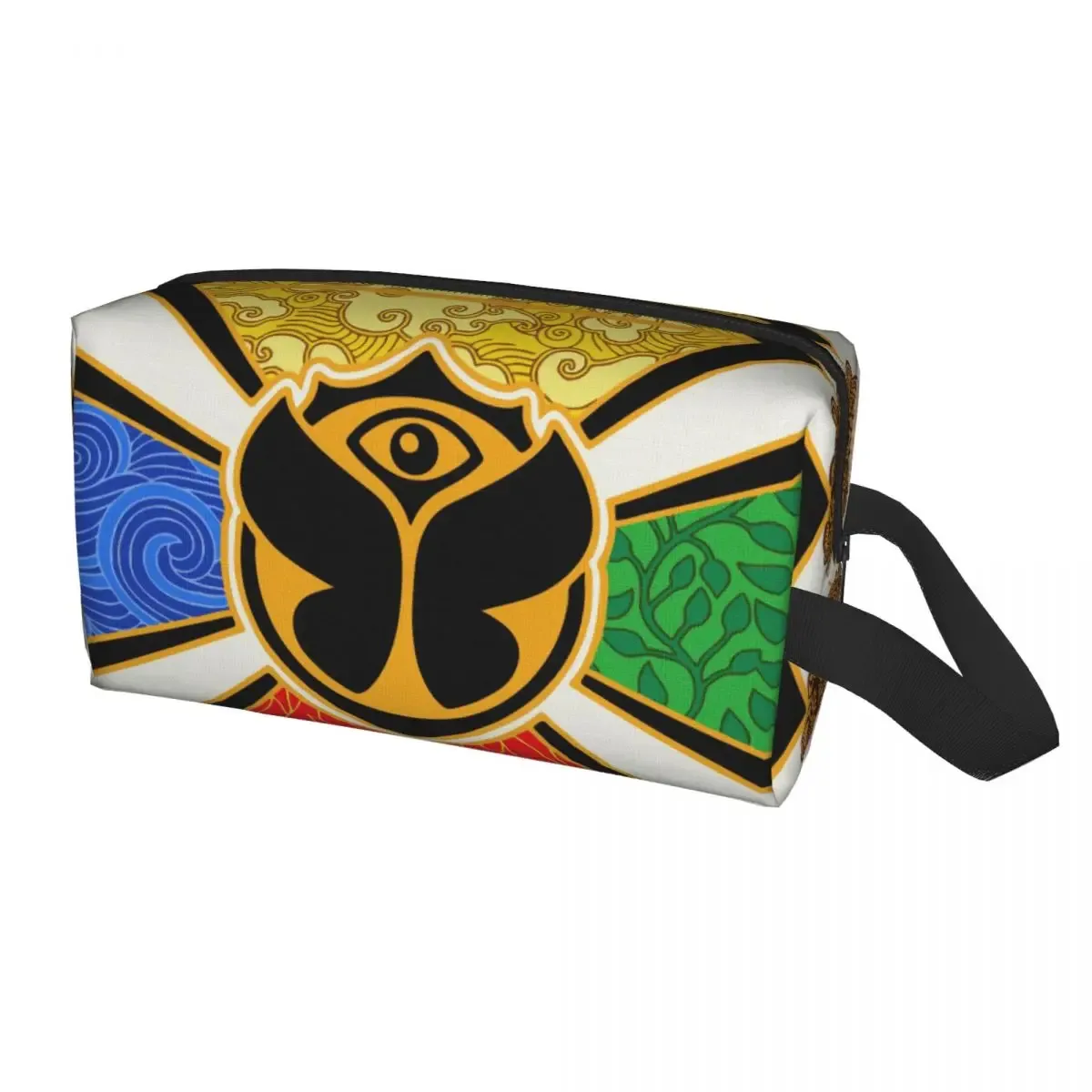 tomorrowland feel-sac à cosmétiques de voyage personnalisé pour femmes, trousse de toilette et de maquillage, trousse de rangement de beauté pour dames
