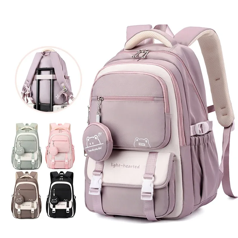 sacs à dos légers et imperméables pour filles, sacs d'école pour femmes, sac de voyage à la mode imprimé, sac à dos d'école pour enfants mochila infantil