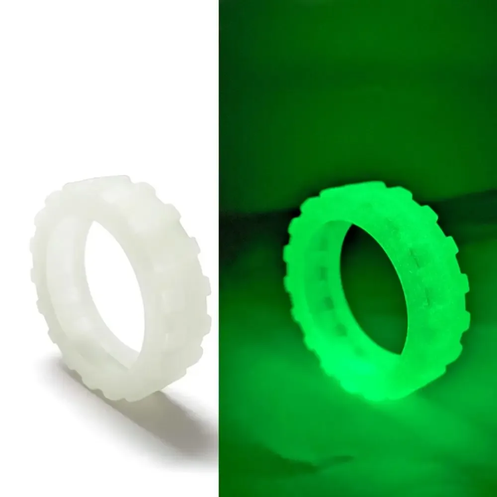 roulettes lumineuses en silicone pour bagages, 8 pièces, chaussures fluorescentes, son silencieux, roues de valise, housse de protection, anti-abrasion, réduit le bruit