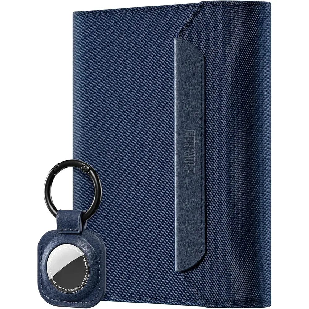 porte-passeport anti-rfid avec fermeture magnétique, organiseur de documents de voyage antivol avec emplacement pour carte sim