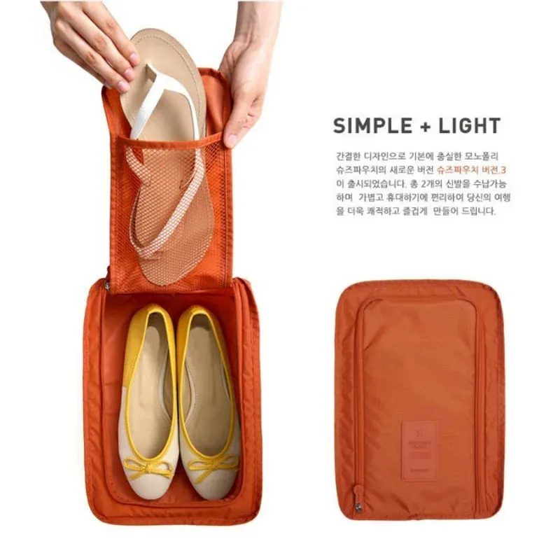sac de rangement pour chaussures de voyage, multifonctionnel, portable, pliable, étanche, pochette, organisateur pour un facile à transporter et au rangement