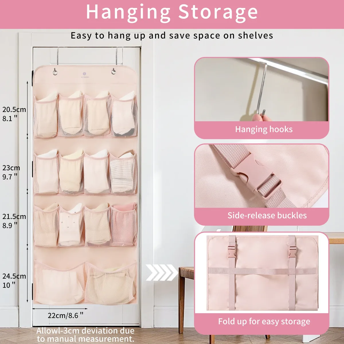 sac de compression de voyage, organisateur de bagages pour voyages d'affaires, sac de séparation pour sous-vêt