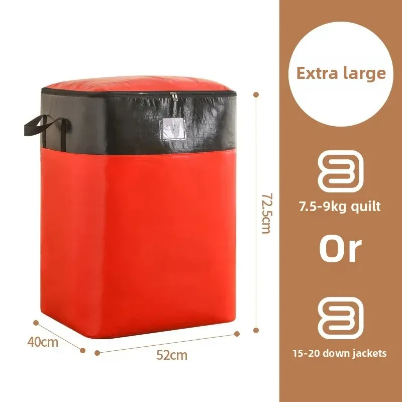 sac de déménagement de grande capacité, sac à bagages épais et écologique, sac tissé imperméable, sac de rangement résistant à l'usure