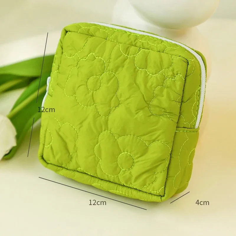 nouveau motif de fleur femmes sac de maquillage portable articles de toilette organisateur cosmétique sac à fermeture éclair femme voyage pochette de lavage grande capacité