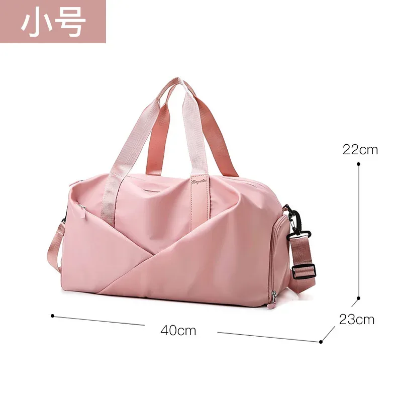 sac de sport personnalisé avec logo pour enfants, femmes, hommes – sac de voyage étanche pour vêtements secs et mouillés, sac à main, sac de natation, sac de week-end, sac d'entraînement de fitness – impression photo et nom