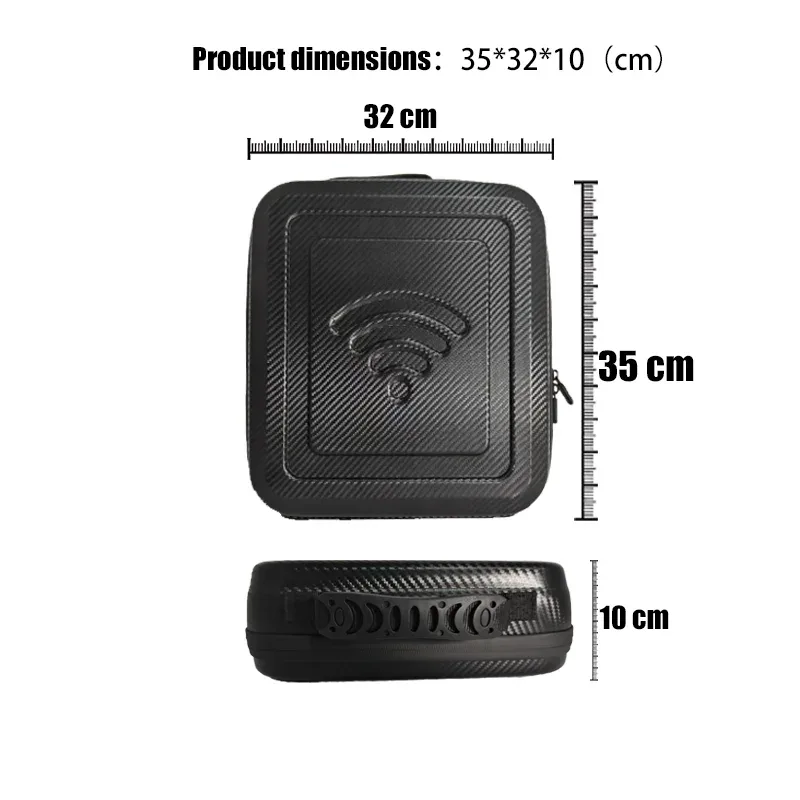 boîte de rangement starlink mini2, étui de rangement portable pour accessoires, coque rigide étanche, antichoc, résistante aux rayures