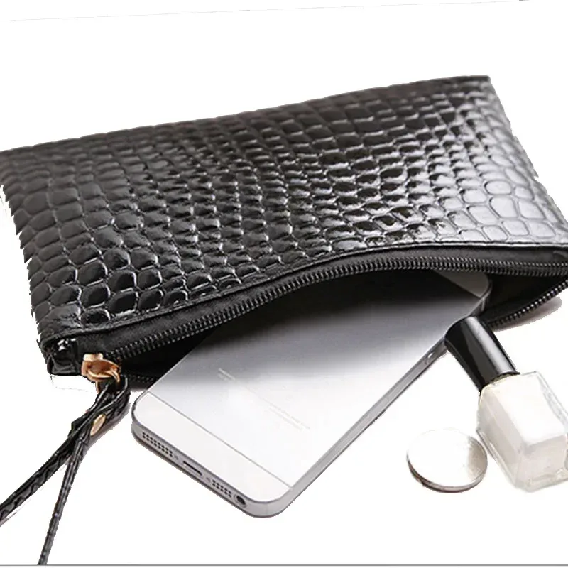 femmes noir sac cosmétique fermeture éclair petit sac de maquillage voyage nécessaire dames cosmétiques pochette sac à main organisateur de toilette étui pochette