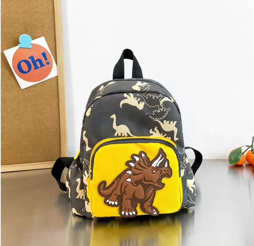 sac à dos de dinosaure de dessin animé personnalisé pour enfants, sac à dos pour garçons et filles, maternelle, personnalisation personnalisée, mode cool, nouveau