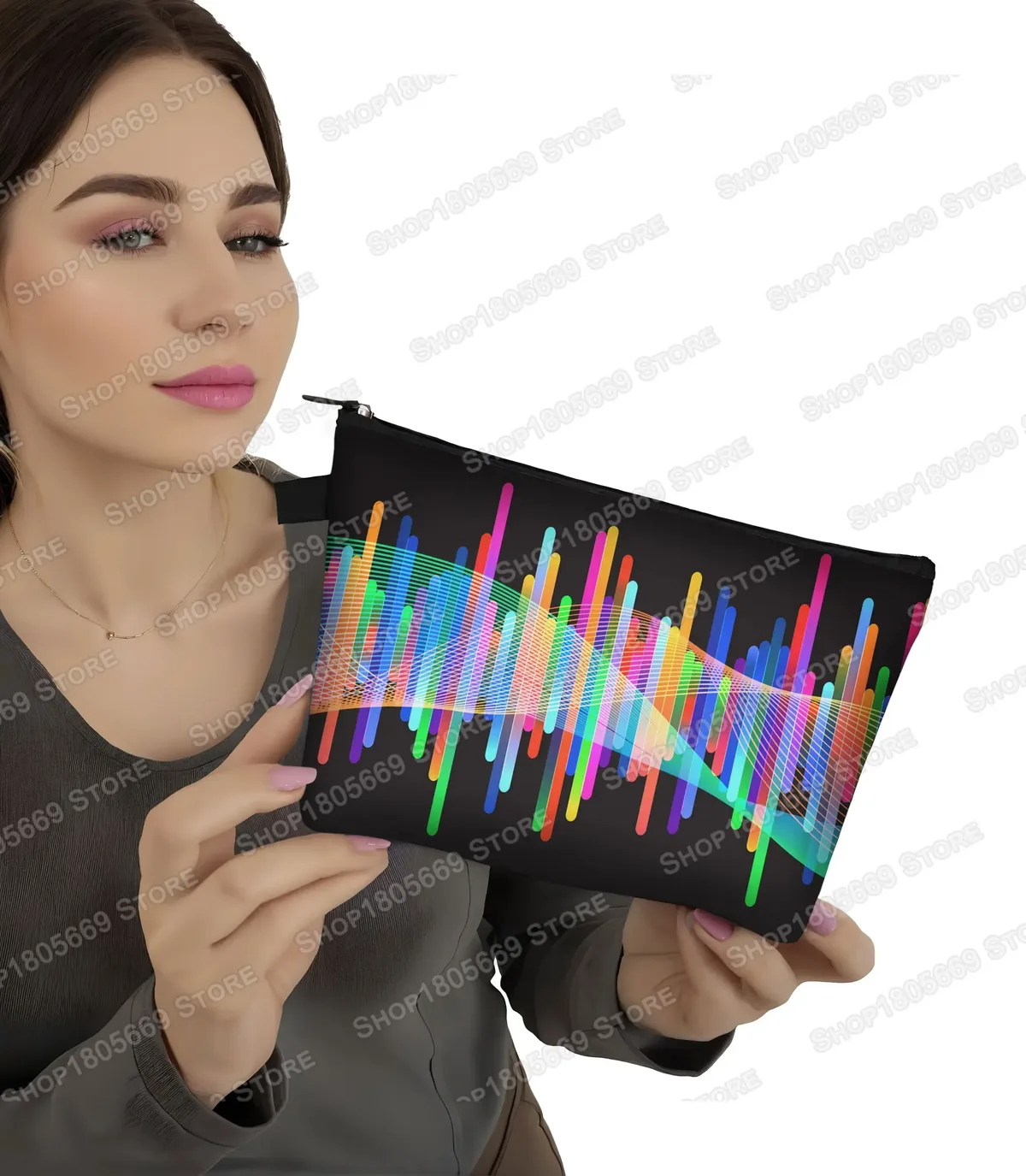 trousse à cosmétiques pour notes de musique pour femmes, sac de maquillage pour piano, jemakeup, sacs de rangement pour femmes pour le voyage, organisateurs de cosmétiques, sac cadeau