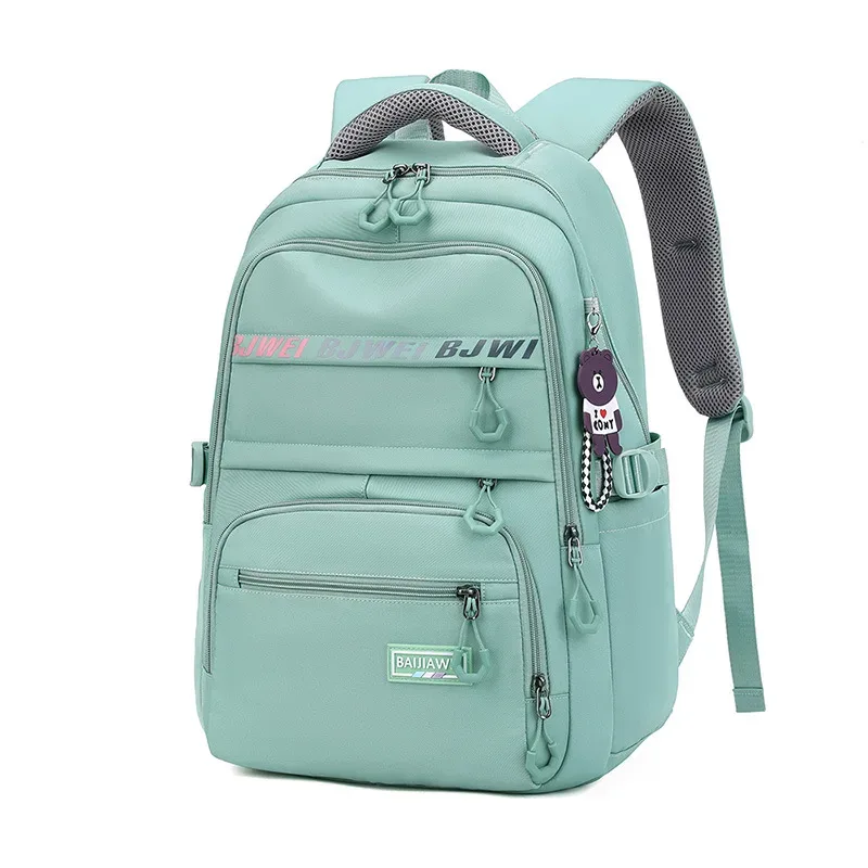 fille école sac à dos jeunesse grande capacité sacs à dos en nylon cartable sac à dos multi poches sac à dos décontracté sac de voyage