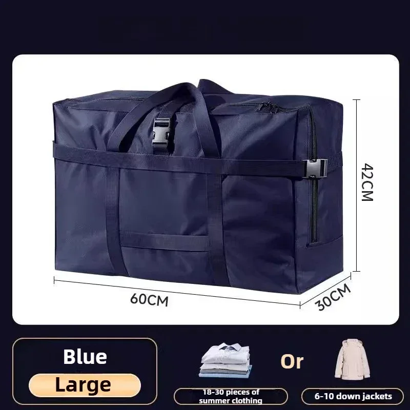 sacs de voyage extra-larges pliables en oxford, sacs de déménagement, bagages de soute pour avion, sacs de rangement imperméables et résistants à l'eau, très robustes
